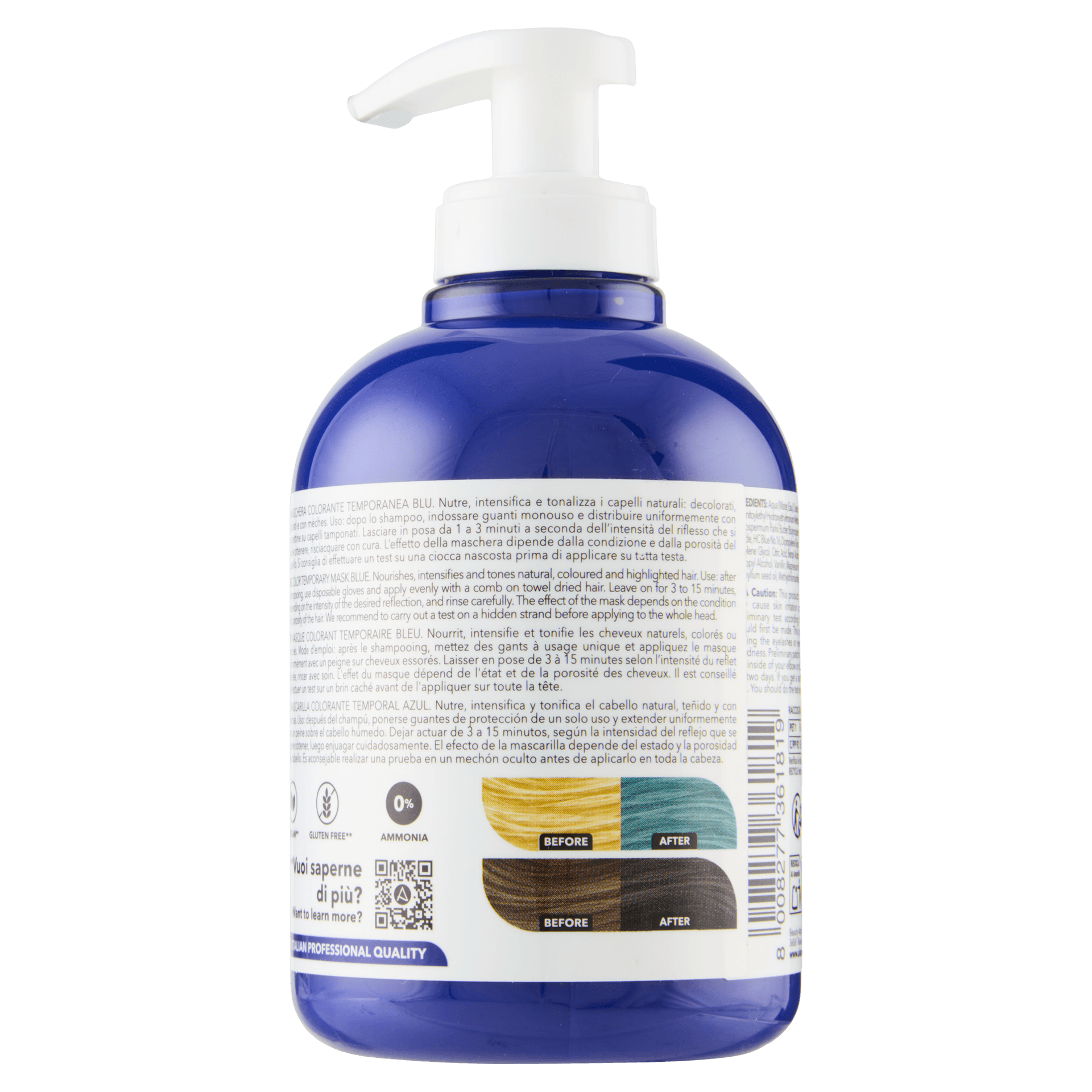 Maschera Colorante Blu 2