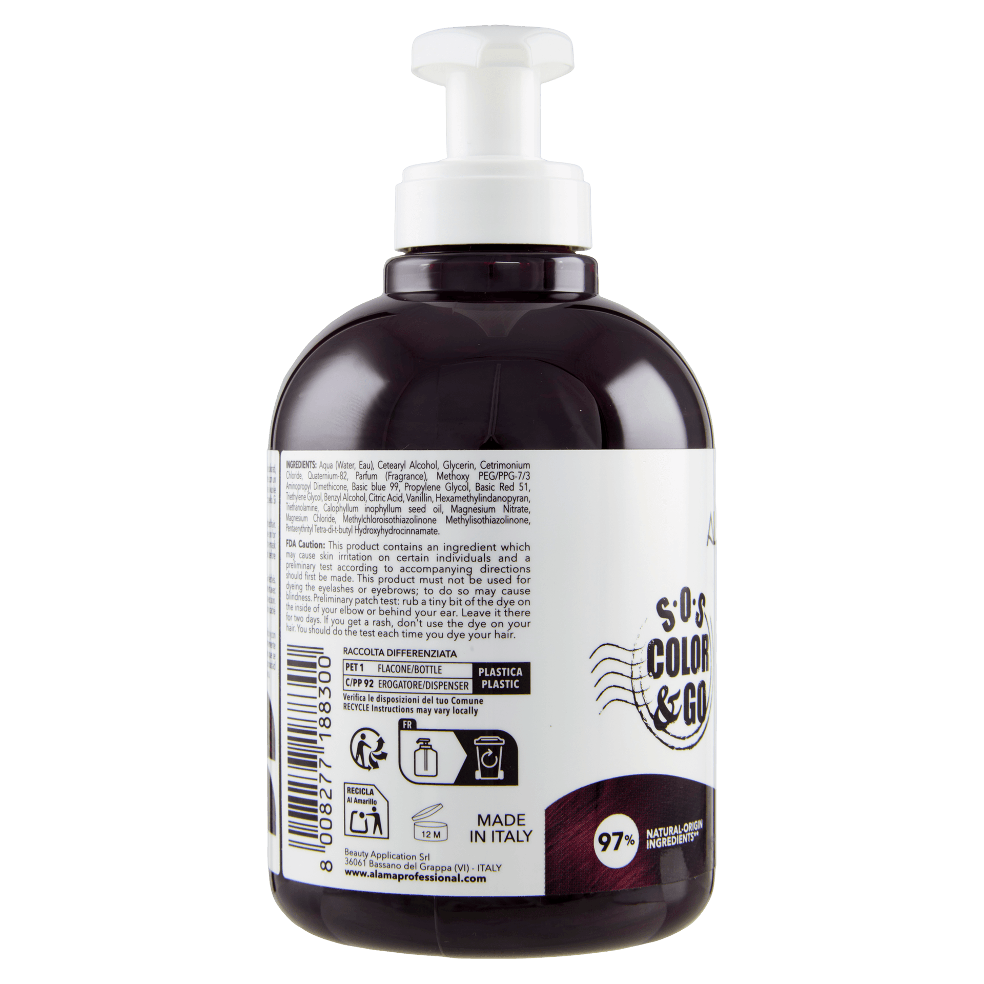 Maschera Colorante Viola 1